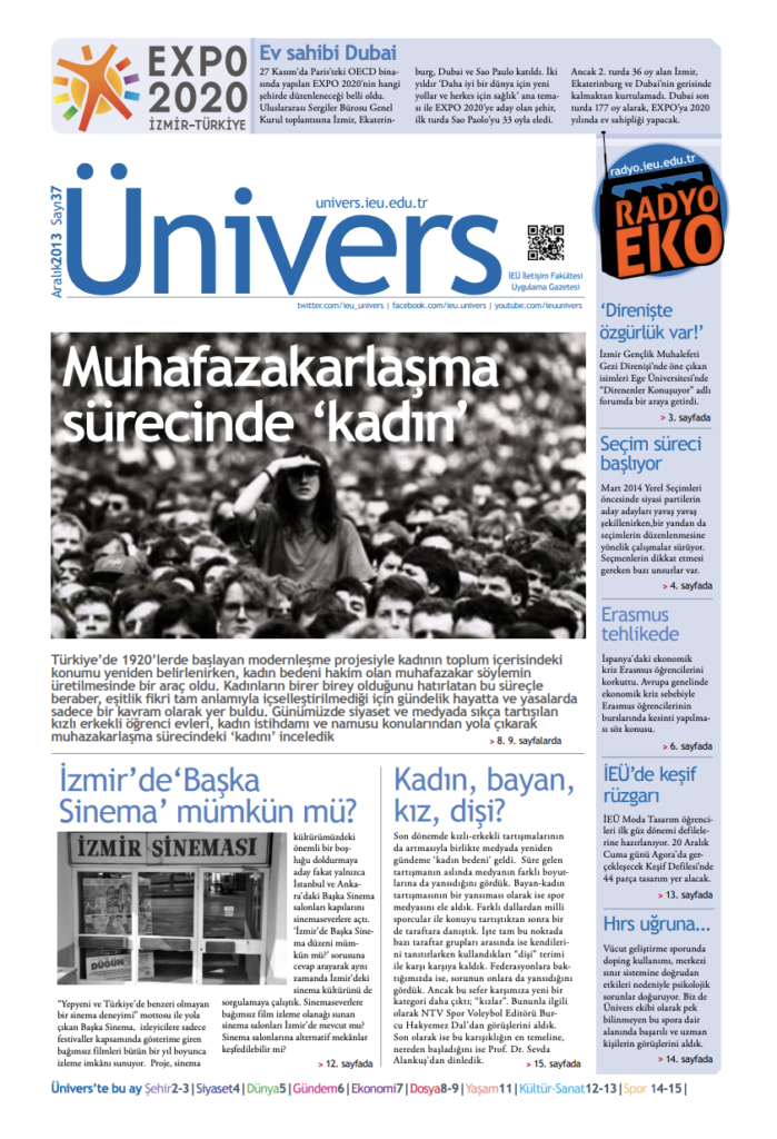 Ünivers Aralık 2013