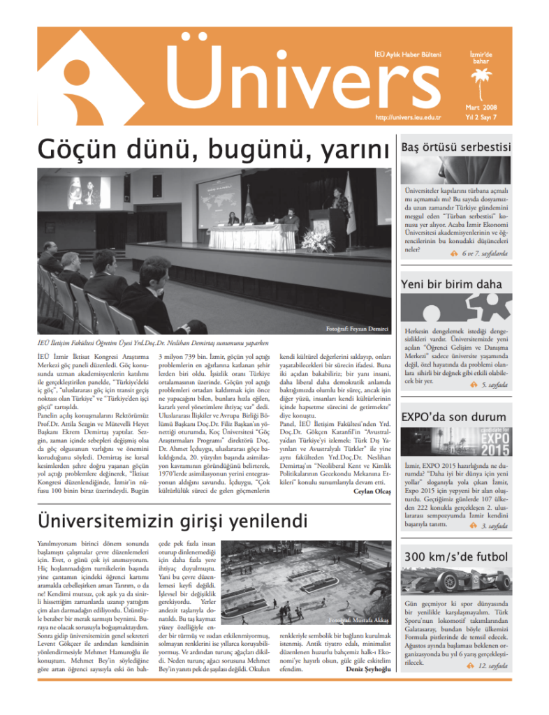 Ünivers Mart 2008