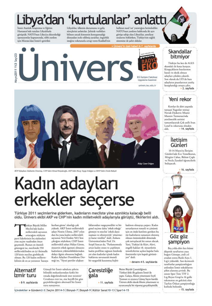 Ünivers Mayıs 2011
