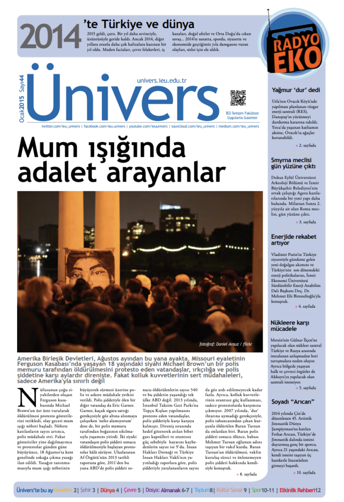 Ünivers Ocak 2015