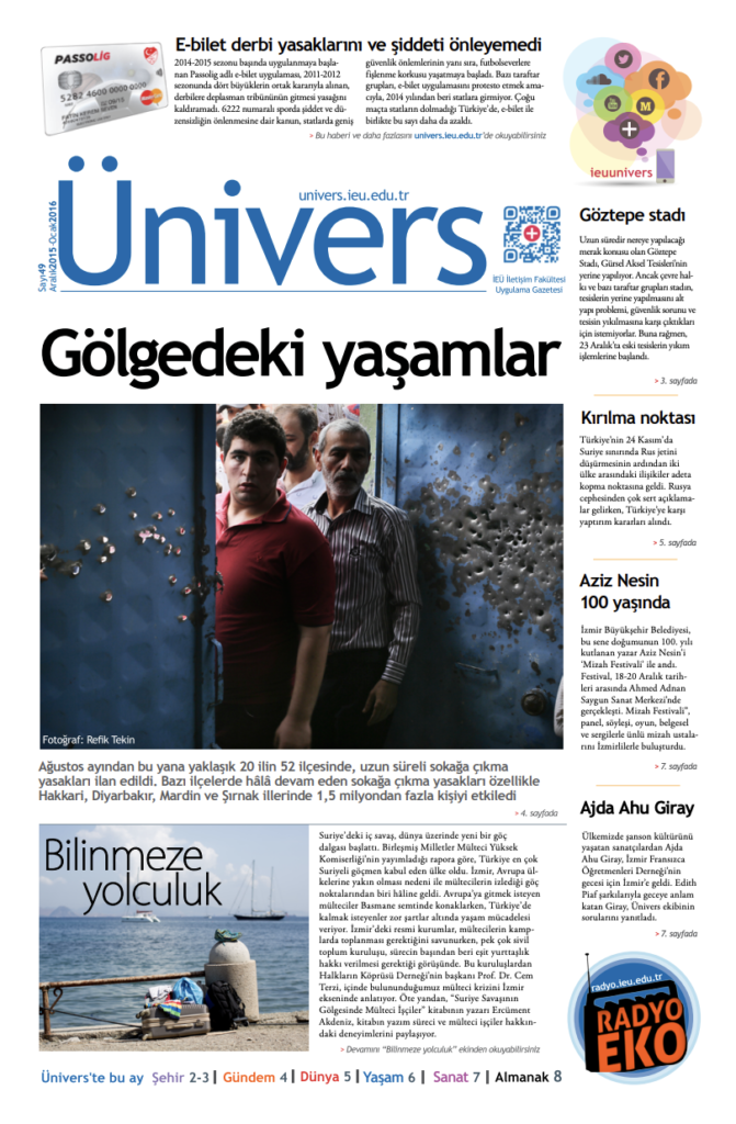 Ünivers Ocak 2016